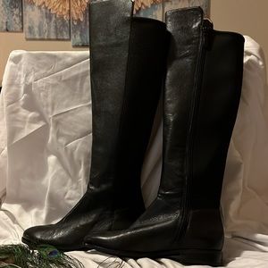 COLE HAAN RIDING BOOT!! Worn for two minutes in house only… brand new….TALL BOOT